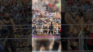 wwe Andre the giant memorial battle royal WrestleMania 33 ytshorts ytviral wweshorts videos [upl. by Bigg644]