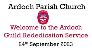 Ardoch Parish Church Live Stream 24th September 2023 [upl. by Neleb422]