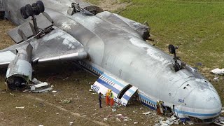 China Airlines Flight 642 Crash Footage [upl. by Raquel315]