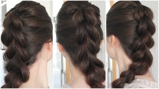 Pull Through Braid Tutorial [upl. by Iv909]