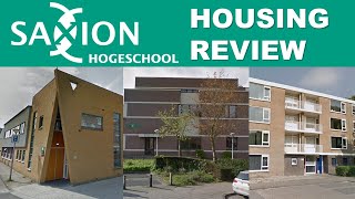 Saxion University Enschede Housing Review studyinholland ENGLISH [upl. by Drugi]