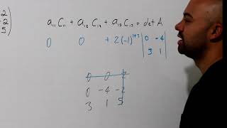 Determinante de una Matriz 3×3 Usando Diversas Técnicas  Sarrus Cofactores etc [upl. by Vieva538]