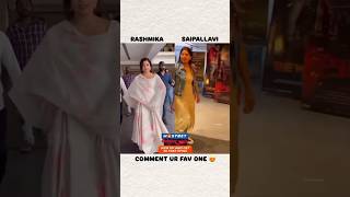 comment your favourite one 💓✨ song love tseries saipallaviotp2m music rashmikamandanna [upl. by Kerad]