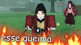 respirando o sol de yoriichi no rogue demon do roblox kkkkk [upl. by Ayifa]