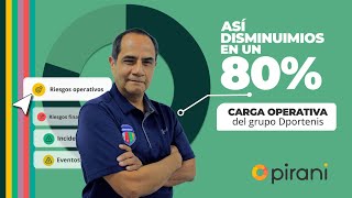 Así disminuimos en un 80 la carga operativa del grupo Dportenis con Pirani [upl. by Aisetra]