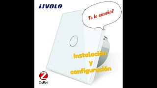 Interruptor Zigbee LIVOLO Instalación y configuración [upl. by Ginevra364]