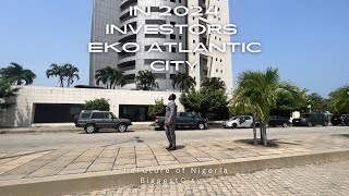 NOT DUBAI THIS IS EKO ATLANTIC CITY  ENJOY THE FRESH AIR WITH OUR MD  TUNDE OLAUNJI [upl. by Eatnuhs]