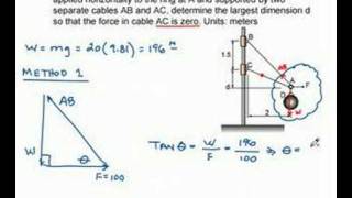 Engineering Statics Video 0220c [upl. by Sutelc65]