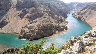 Winnetou und Old ShatterhandDrehortsuche in Kroatien 7Zrmanja Canyon [upl. by Renaldo]