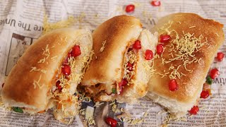 Dabeli  Popular Indian Street Food Recipe  Ruchis Kitchen [upl. by Oknuj236]