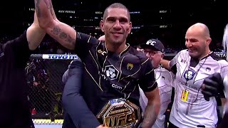 Alex Pereira Octagon Interview  UFC 281 [upl. by Eiralav]