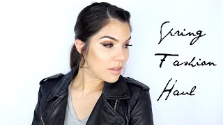 EARLY SPRING FASHION HAUL 2016  2020 AVE  SHEIN  ALLSAINTS  Chelsea Hernandez [upl. by Feeley]