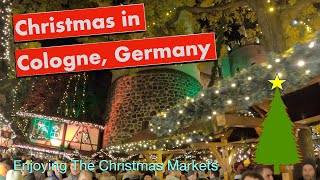 Christmas Market in Cologne Germany [upl. by Denney]