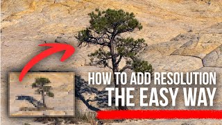 The EASY Way to Upsize or Add Resolution to your Photos [upl. by Hirza819]