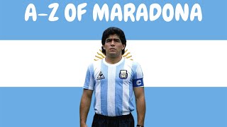 📕DIEGO MARADONA AZ📘  but without the song   442oons [upl. by Ecnahc]