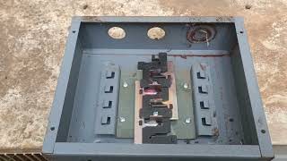 Replace panelboard plugin type to bolton type panelboard and circuit breaker [upl. by Nodla]