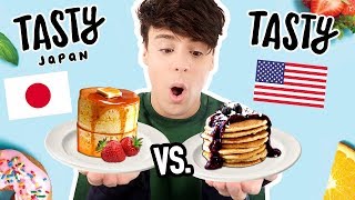 i made a TASTY JAPAN vs TASTY USA recipe [upl. by Einallem]