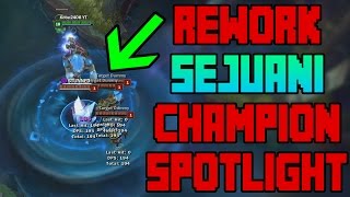 Sejuani Champion Spotlight  League of Legends 79  Patch 79  Tank Update Rework [upl. by Kumar841]