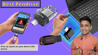 Sandisk Cruzer Blade Pendrive  OTG pendrive  OTG Adapter  Mobile storage full solution  GBS [upl. by Ordnasela678]