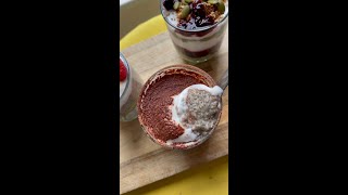 Three ways with proteinrich chia pudding [upl. by Trebron]