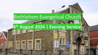 4th August 2024  Evening Service [upl. by Adierf]