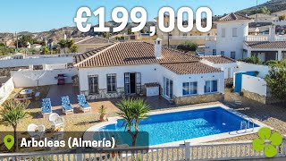 RESERVED  HOUSE TOUR SPAIN  Villa in Arboleas  €199000  ref 02267 [upl. by Nadruoj]