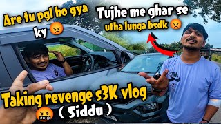 Finally s3K vlog  Siddu  se revenge le liya 😡  S3KVLOG56  Training Triceps workout hy ❤️ [upl. by Merrile]