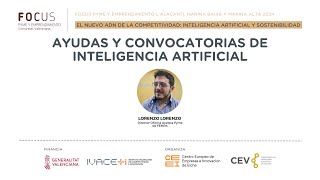 Ayudas y convocatorias de Inteligencia Artificial  Focus Pyme [upl. by Alexandria]