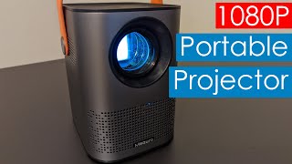 Meauro Portable Projector Review Upgraded  1080P Portable Budget Projector [upl. by Euqilegna]