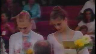 Bianka Panova 1987 WC Medal ceremony A [upl. by Llewellyn]