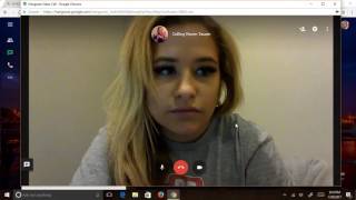 How to create a hangouts video call [upl. by Kaliope]