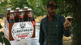 Clausthaler Dry Hopped Non Alcoholic Beer Review [upl. by Nollaf584]