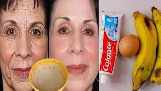 A mask to lift and tighten sagging face neck skin and facial skin Colgate for face [upl. by Barden]