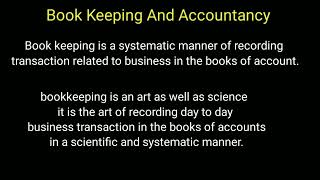 Book keeping And Accountancy class 11  class 11 Accountancy  Mahesh Bisawa [upl. by Denice]