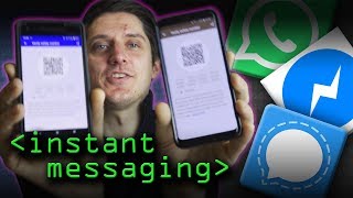 How Signal Instant Messaging Protocol Works amp WhatsApp etc  Computerphile [upl. by Glynnis275]