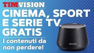 TIMvision tutto sui contenuti video e lofferta cinema e serie TV [upl. by Adniroc]