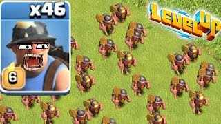 MINERS ARE BROKEN quotClash Of Clansquot UPGRADE TO MAX [upl. by Luca]