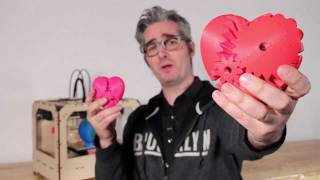 Bre Pettis Reveals The MakerBot Replicator [upl. by Suoivart]