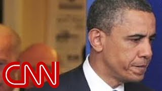 CNN President Obama caught on open mic [upl. by Oiragelo]