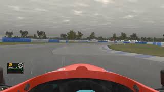 iRacing Onboard Lap Ray FF1600 at Sebring Club Wet 24S3 Thrustmaster Trophy [upl. by Loomis]