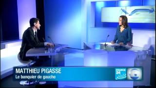 FRANCE 24 Linvité de léconomie  08032012 LINVITE DE LECONOMIE [upl. by Eetnahs]