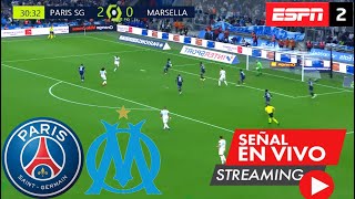 Donde Ver PSG vs Vs Olympique De Marsella En Vivo  Partido PSG vs Marsella Liga Francesa de Fútbol [upl. by Cogn]