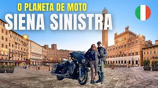 Planeta de Moto 🇮🇹 Dormimos em um hotel assombrado em Siena na Itália [upl. by Livia675]