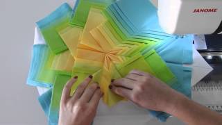 Fancy Folded Star Pillow  How To Fold [upl. by Assirehc]