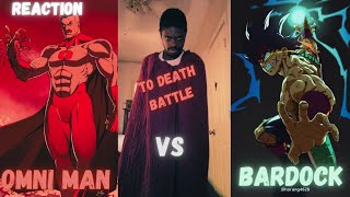 Reaction To Death Battle  Omni Man Vs Bardock Invincible Vs Dragon Ball Z [upl. by Pokorny]