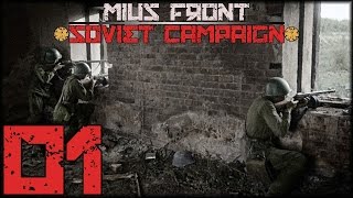 Graviteam Tactics MiusFront Soviet Campaign [upl. by Tebazile]