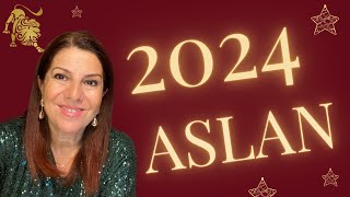 Aslan amp Yükselen Aslan 2024 Yıllık Burç Yorumu🎄♌️ Aslanları 2024de Neler Bekliyor  🌟 [upl. by Aigroeg]