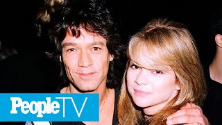 Valerie Bertinelli Tributes ExHusband Eddie Van Halen See You In Our Next Life My Love  PeopleTV [upl. by Oterol]