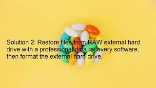 How to repairfix RAW external hard drive without data loss [upl. by Welcy]