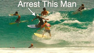 Drop in Police  Snapper Rocks [upl. by Oruntha]